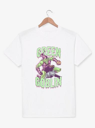 Marvel Spider-Man Green Goblin T-Shirt - WHITE | BoxLunch
