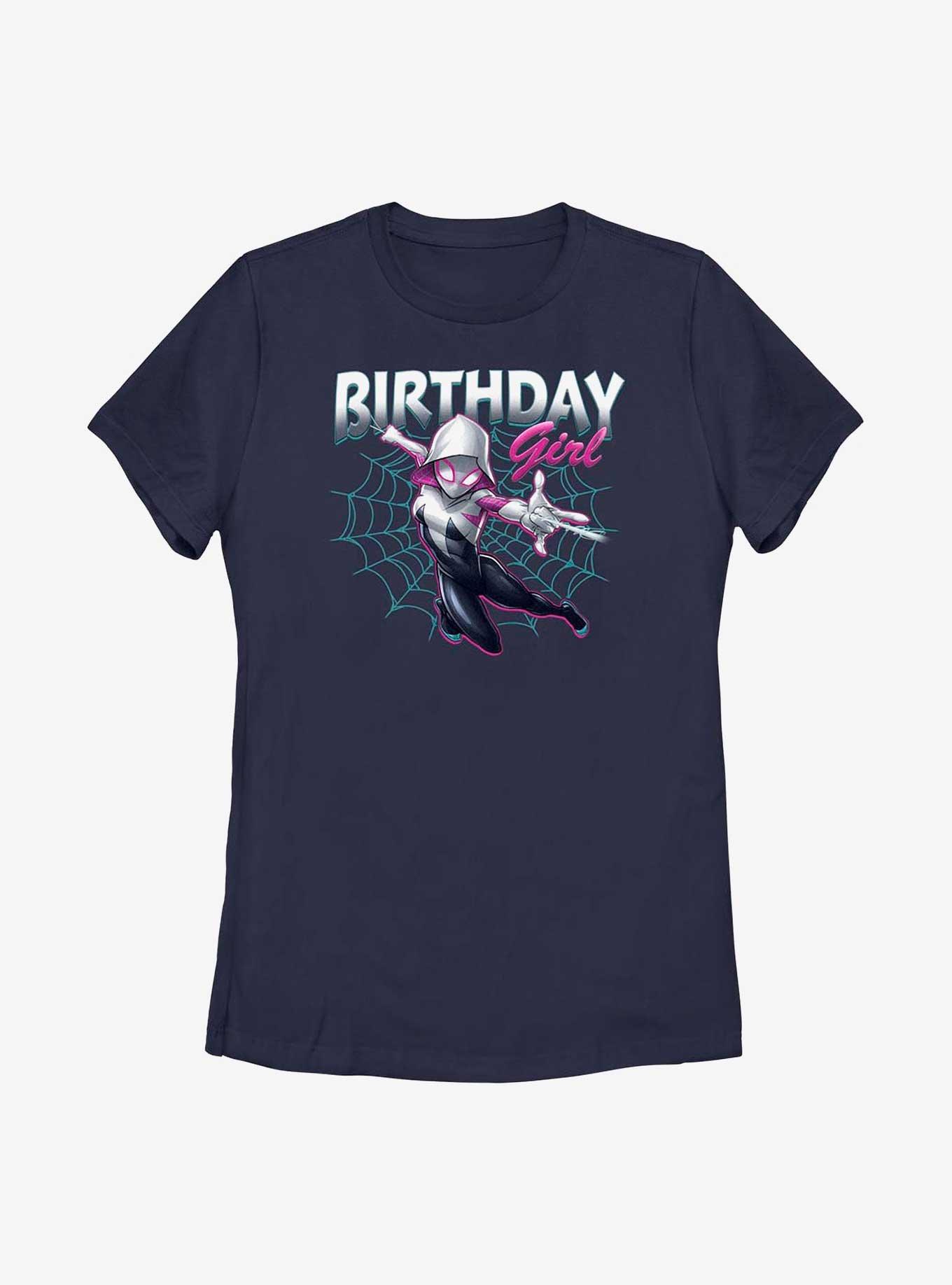 Marvel Spider-Man Spider-Gwen Birthday Girl Womens T-Shirt, , hi-res