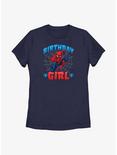 Marvel Spider-Man Spidey Birthday Girl Womens T-Shirt, NAVY, hi-res