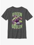 Marvel Spider-Man Green Goblin Youth T-Shirt, CHAR HTR, hi-res
