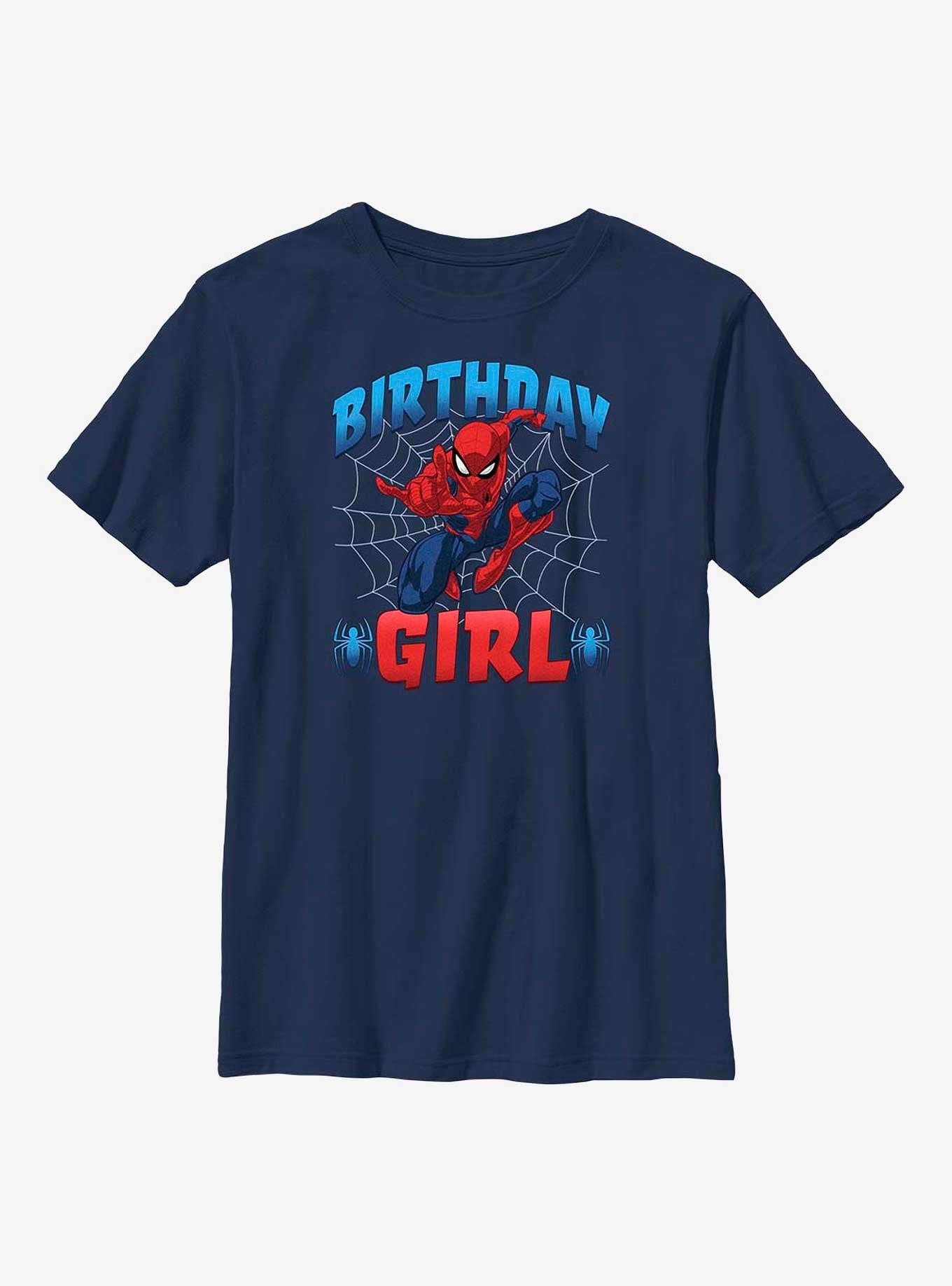 Marvel Spider-Man Spidey Birthday Girl Youth T-Shirt, , hi-res