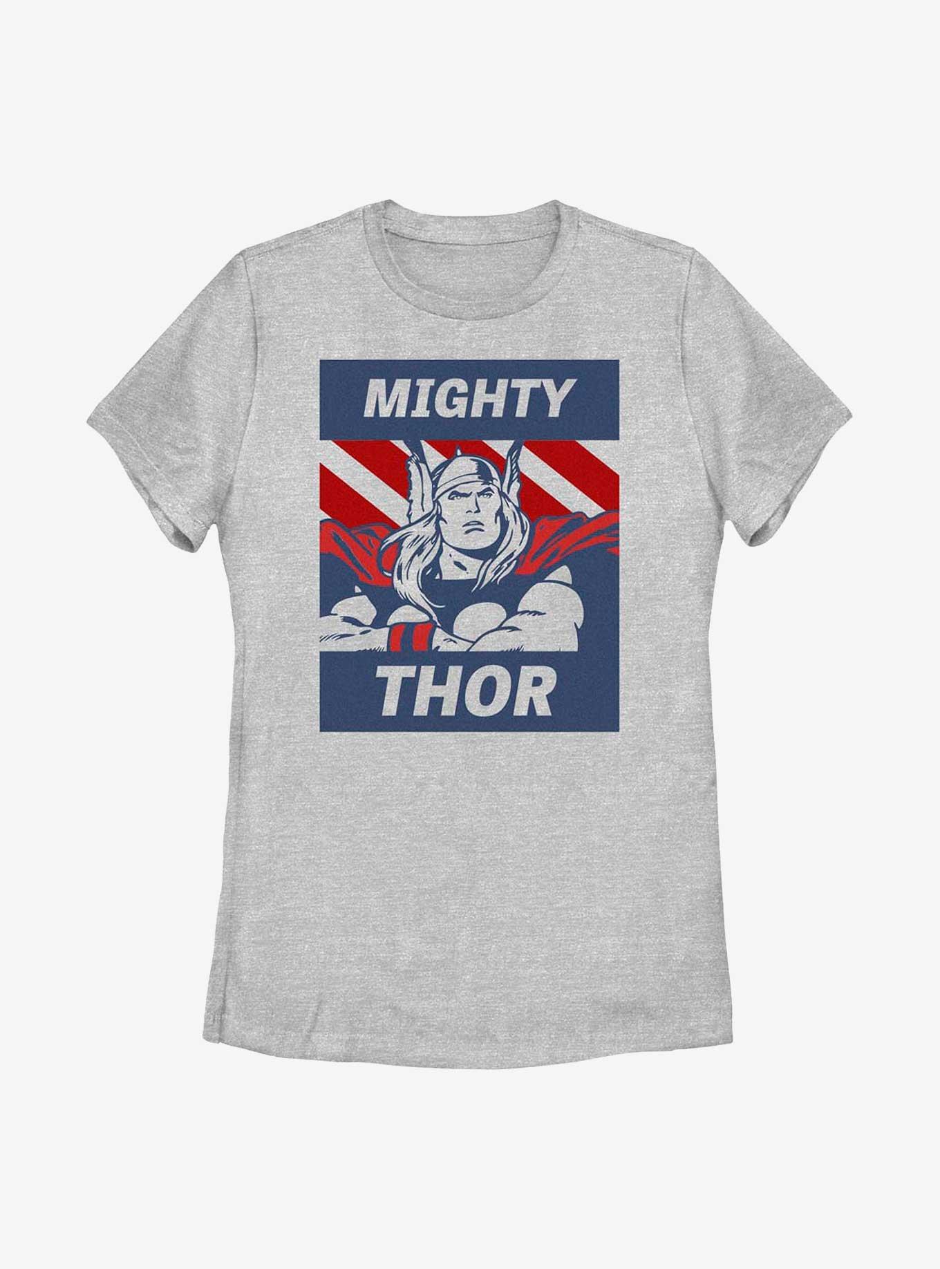 Marvel Thor Mighty Guy Womens T-Shirt, ATH HTR, hi-res