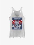 Marvel Thor Mighty Guy Womens Tank Top, WHITE HTR, hi-res