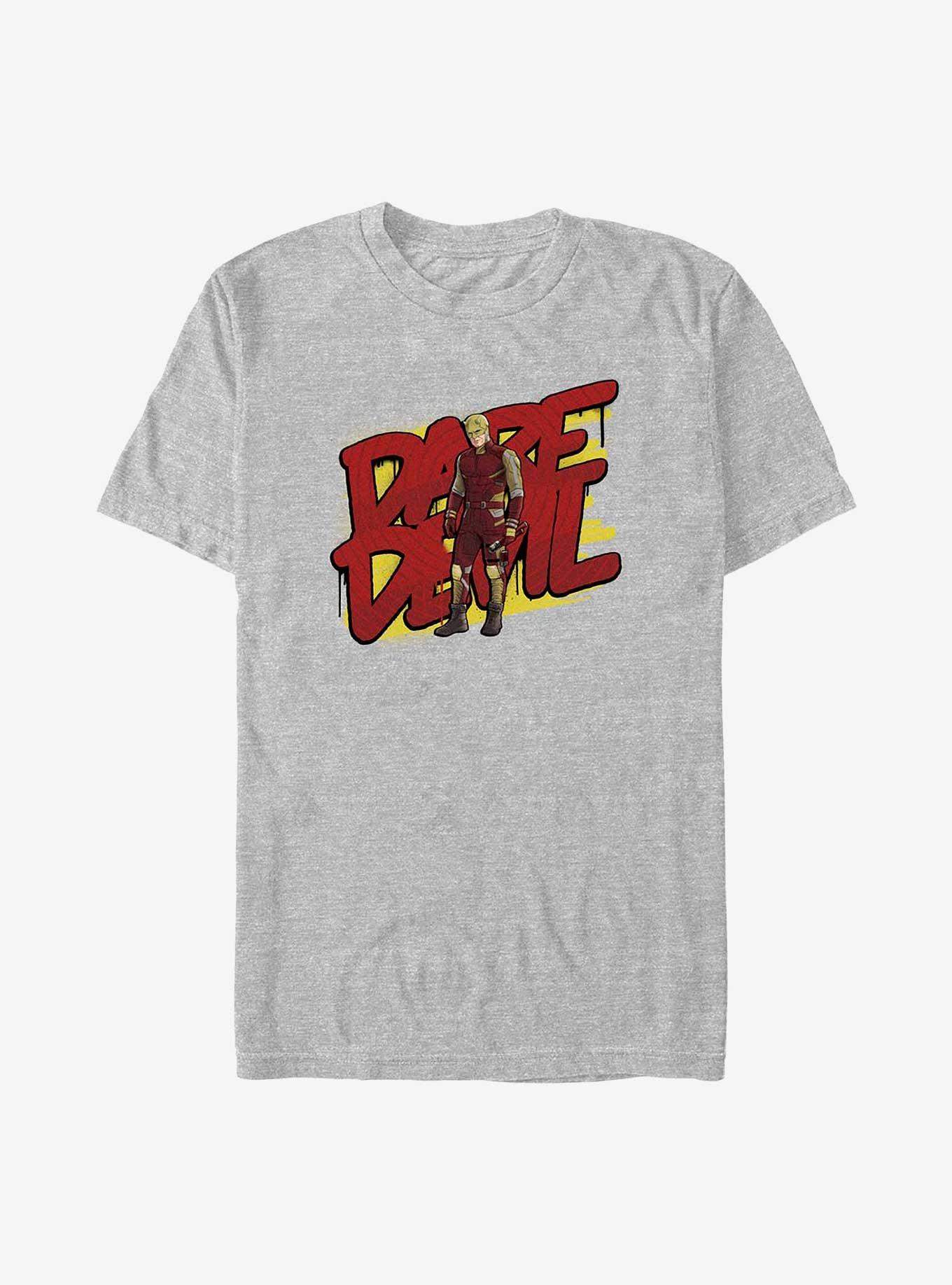 Marvel Daredevil Badge T-Shirt, ATH HTR, hi-res