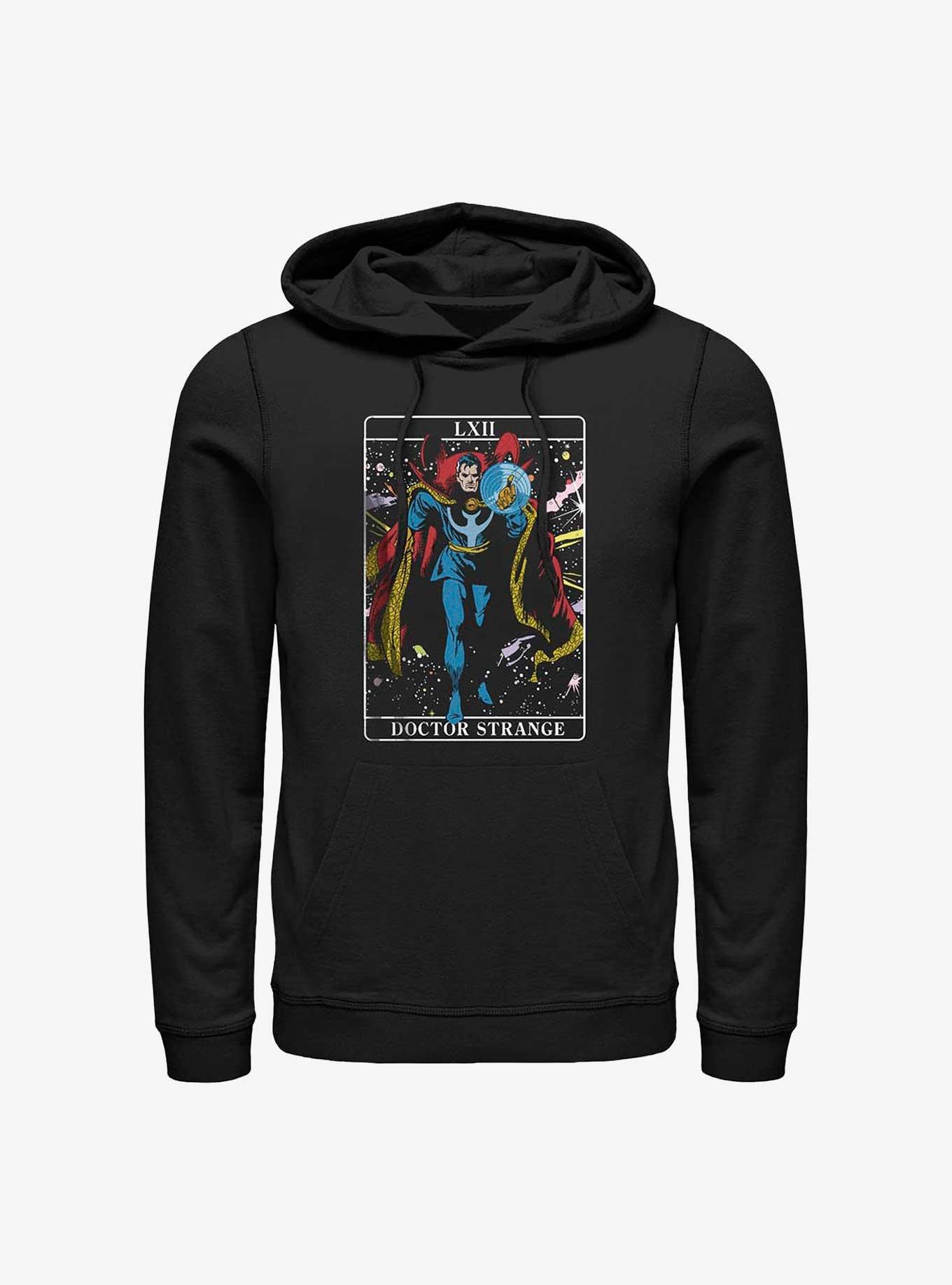 Marvel Doctor Strange Tarot Card Hoodie, BLACK, hi-res