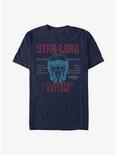 Marvel Guardians of the Galaxy Lord of the Stars T-Shirt, NAVY, hi-res