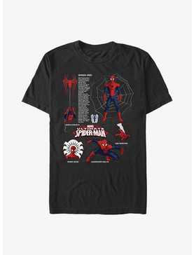 Marvel Spider-Man Spidey Schematics T-Shirt, , hi-res