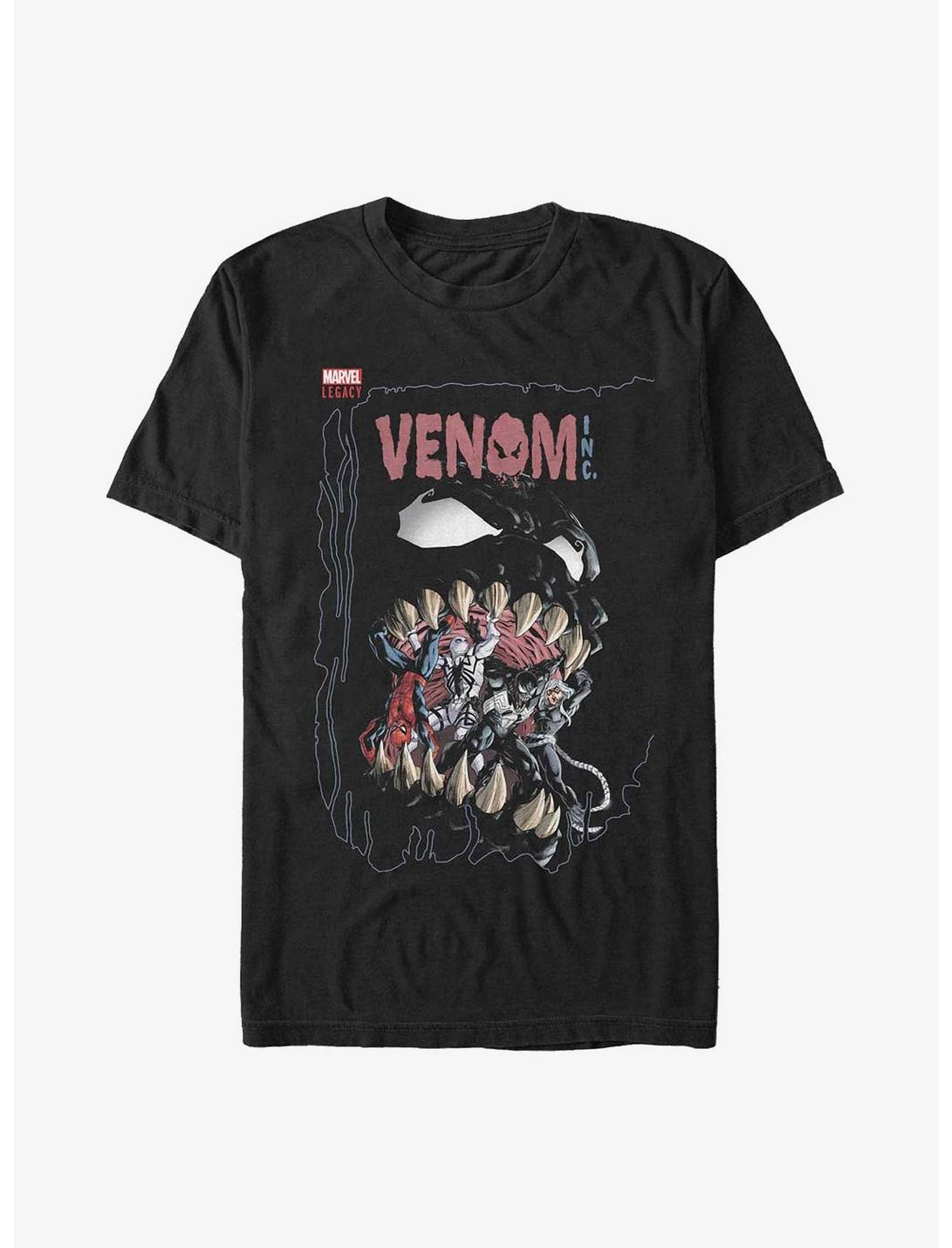 Marvel Venom Open Wide T-Shirt, BLACK, hi-res