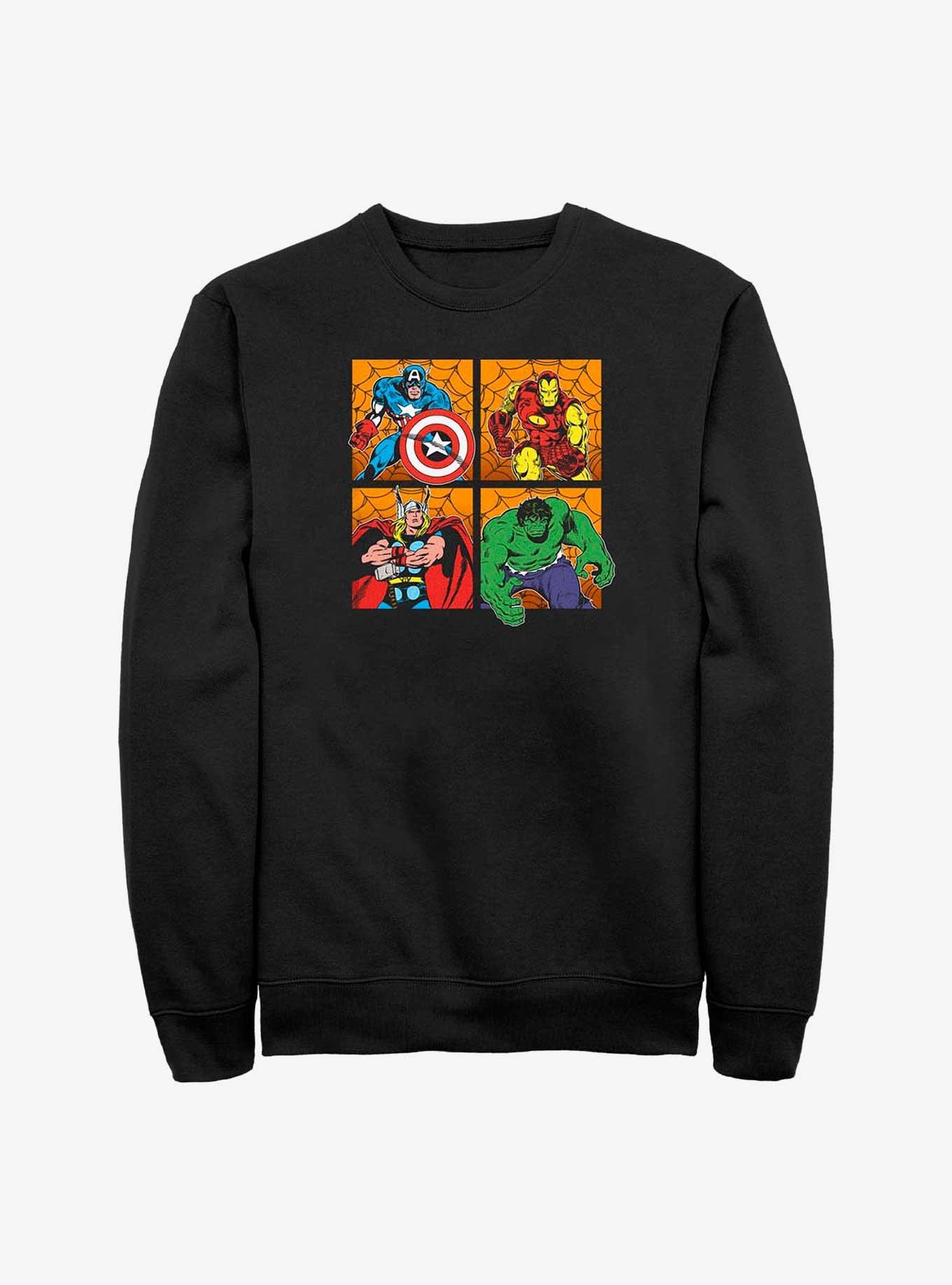 Marvel Avengers Halloween Panels Sweatshirt, , hi-res