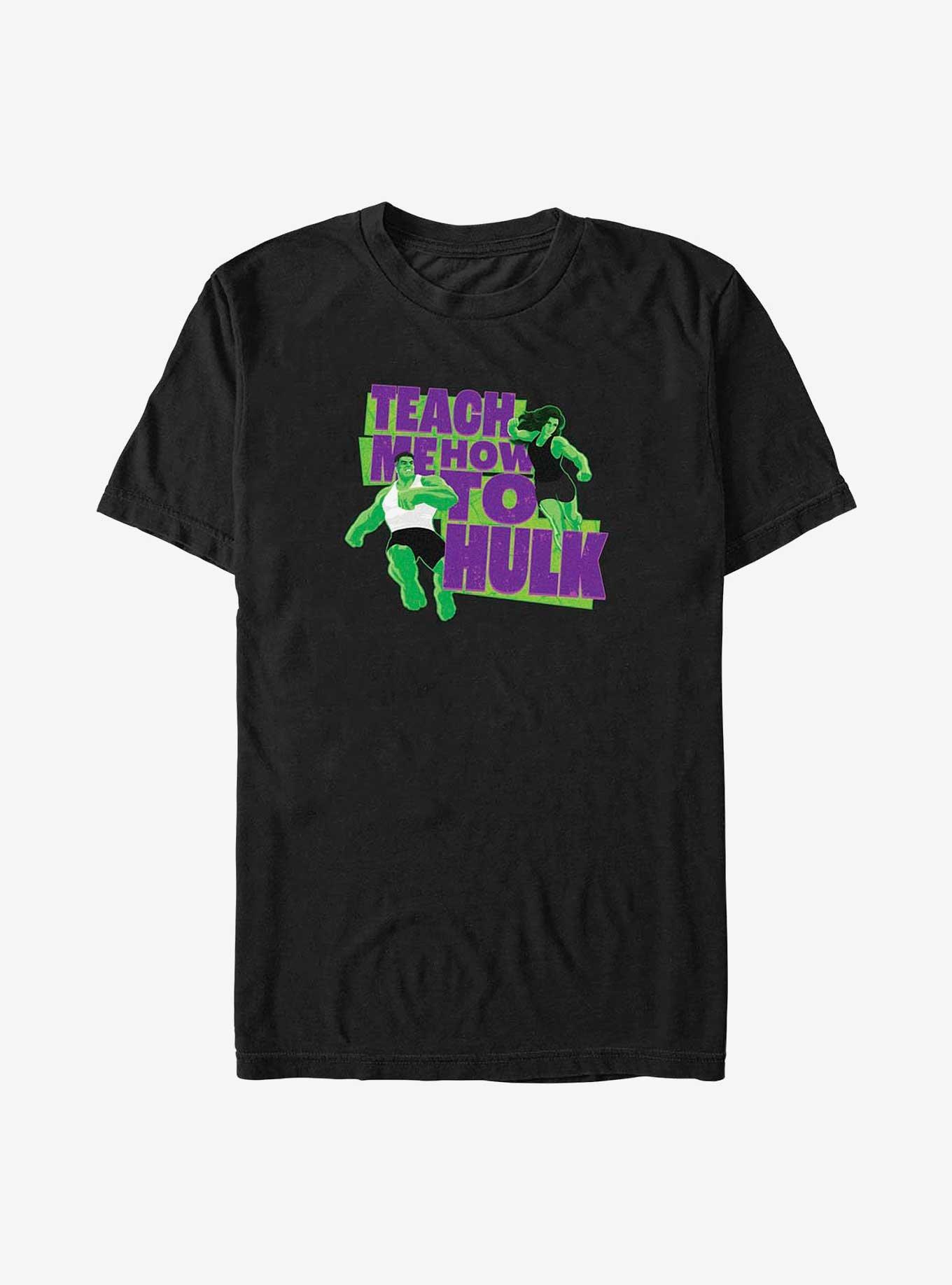 Marvel She-Hulk Teach Me How To Hulk T-Shirt, BLACK, hi-res