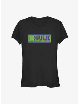 Marvel She-Hulk Hulk Training Center Badge Girls T-Shirt, , hi-res