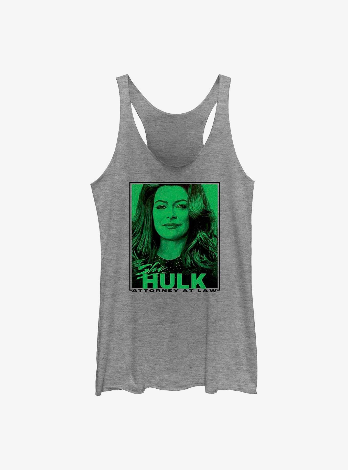 Marvel She-Hulk Attorney At Law Girls Raw Edge Tank