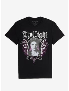 Twilight Glitter Edward Crest Boyfriend Fit Girls T-Shirt, , hi-res