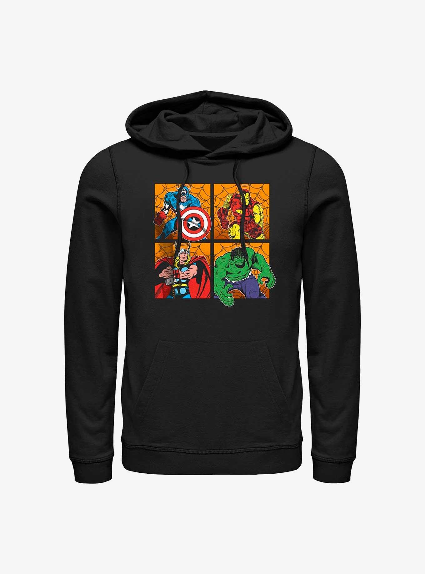 Marvel Avengers Halloween Panels Hoodie, , hi-res