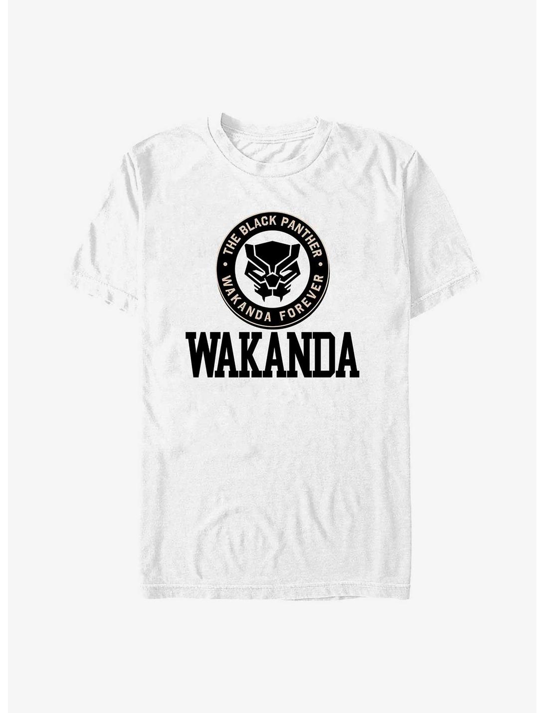 Marvel Black Panther Wakanda Collegiate T-Shirt, WHITE, hi-res