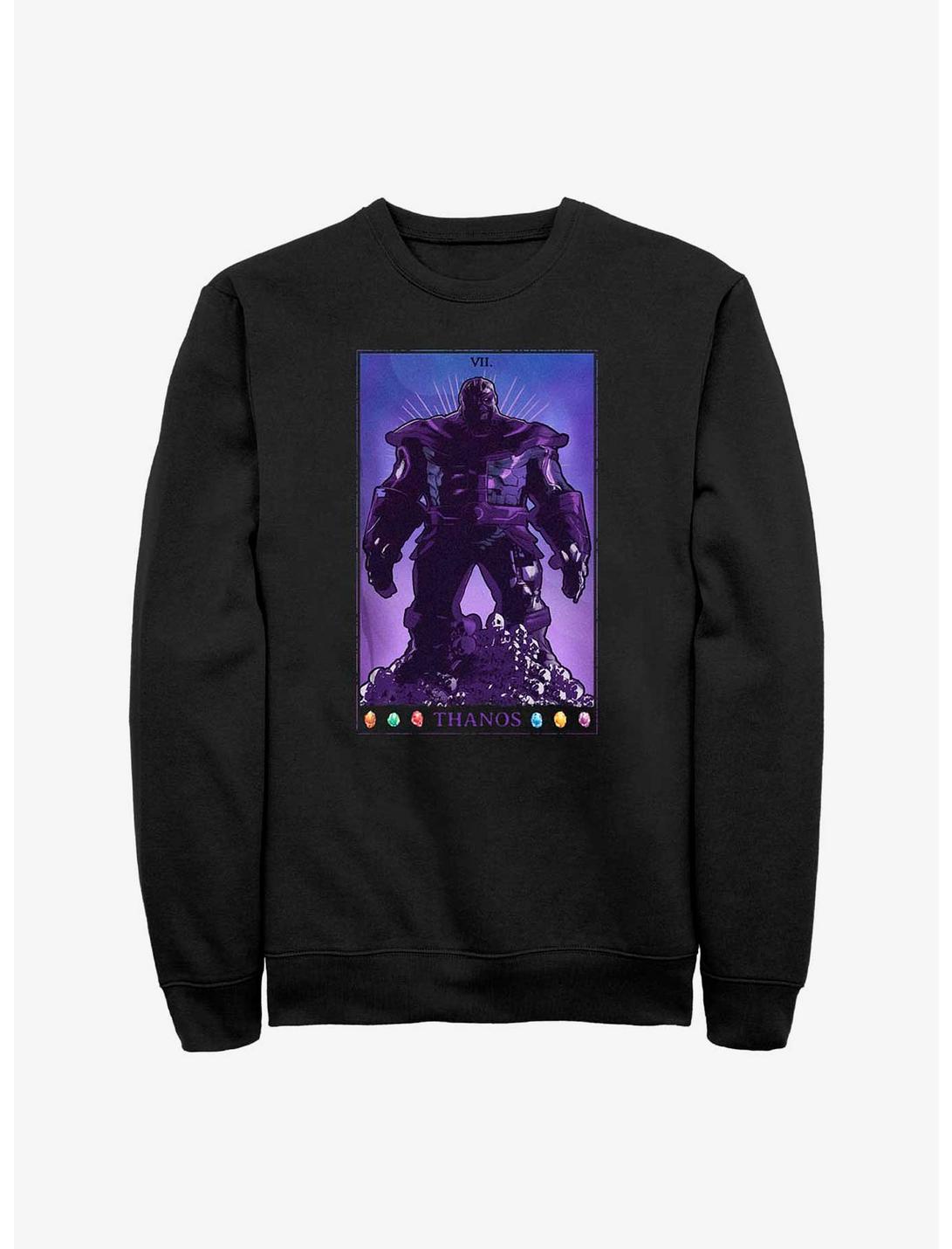 Marvel Thanos Was Right Sweatshirt, BLACK, hi-res