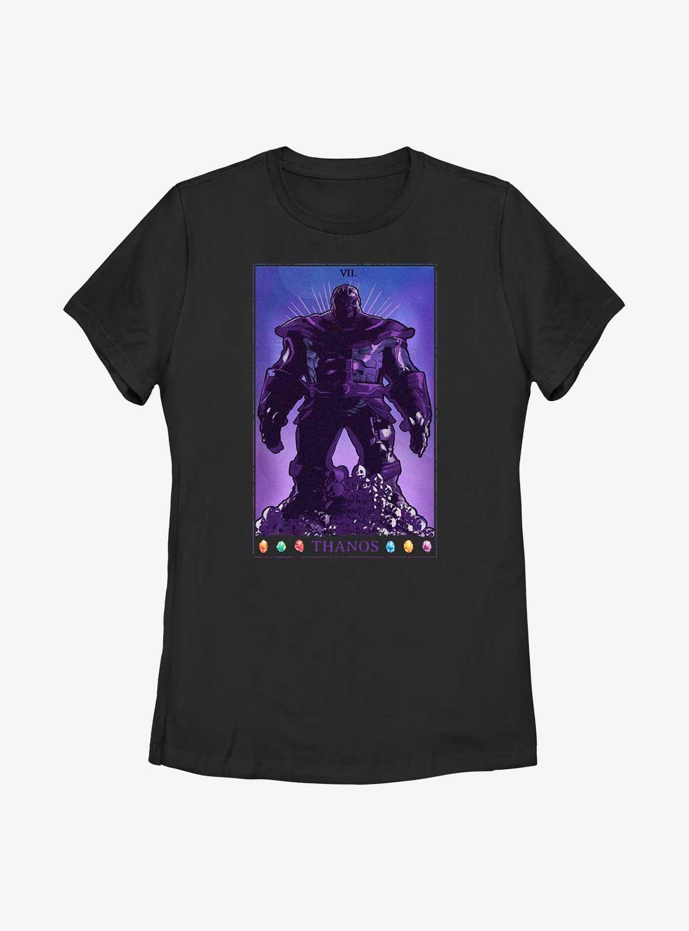 Marvel Thanos Was Right Womens T-Shirt, BLACK, hi-res