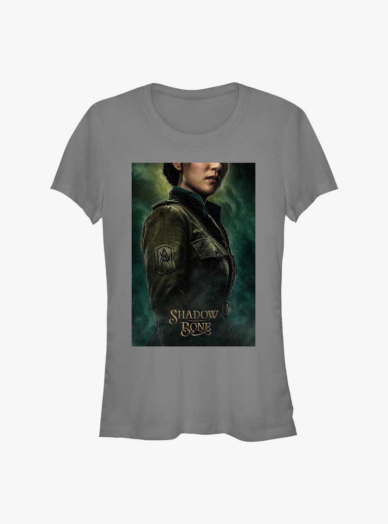 Shadow and Bone Alina Starkov Poster Girls T-Shirt, CHARCOAL, hi-res