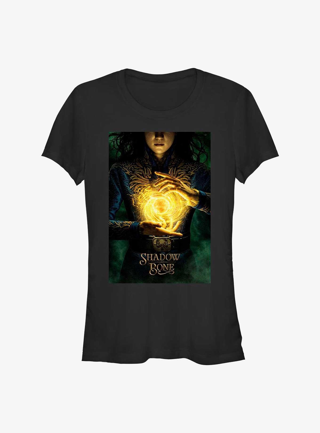 Shadow and Bone Alina Starkov Sun Summoner Poster Girls T-Shirt, BLACK, hi-res
