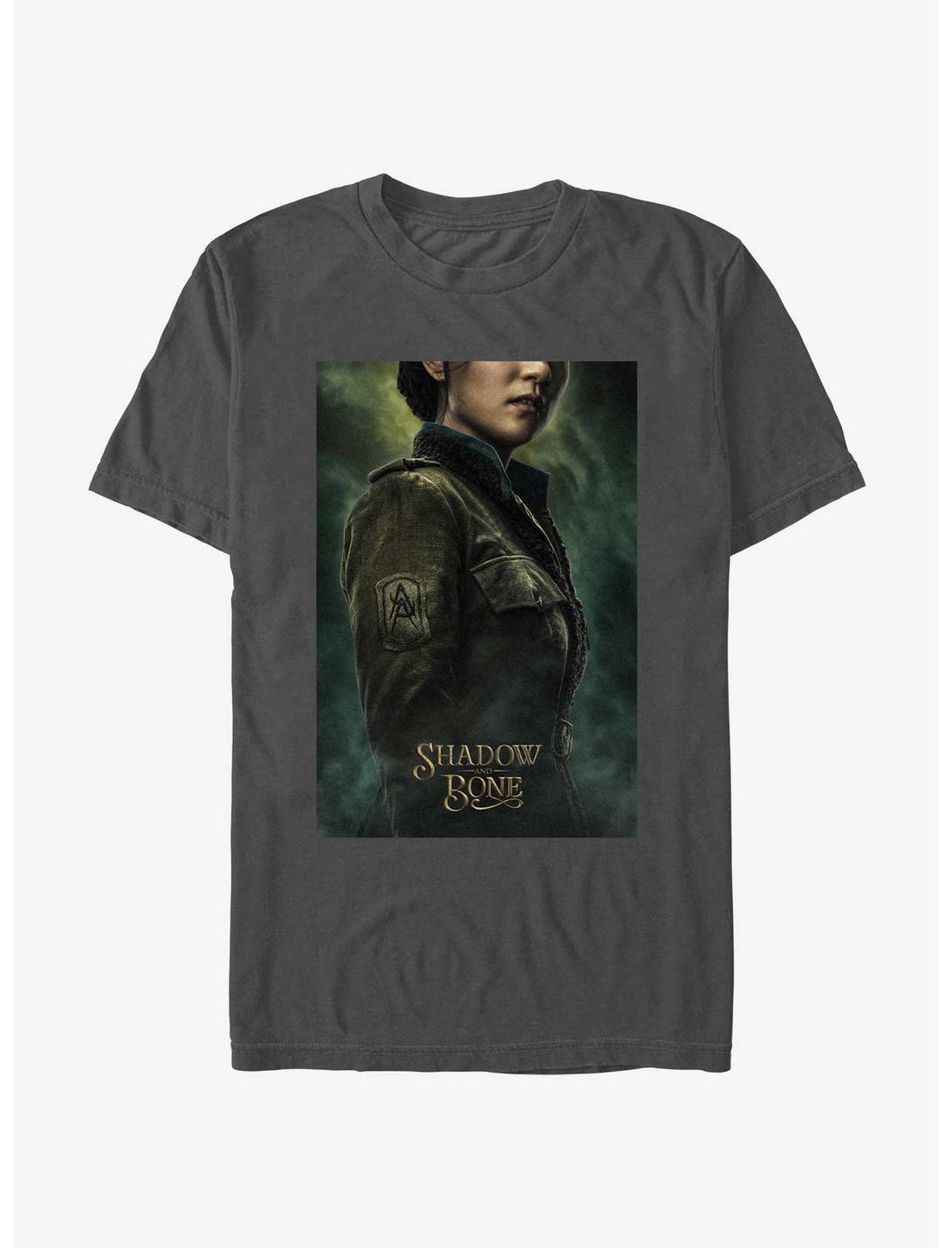 Shadow and Bone Alina Starkov Poster T-Shirt, CHARCOAL, hi-res