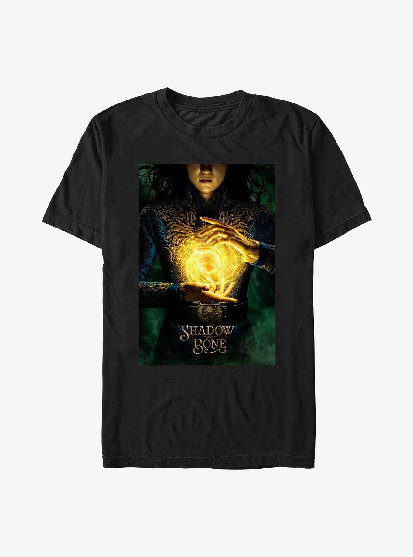Shadow and Bone Alina Starkov Sun Summoner Poster T-Shirt, BLACK, hi-res
