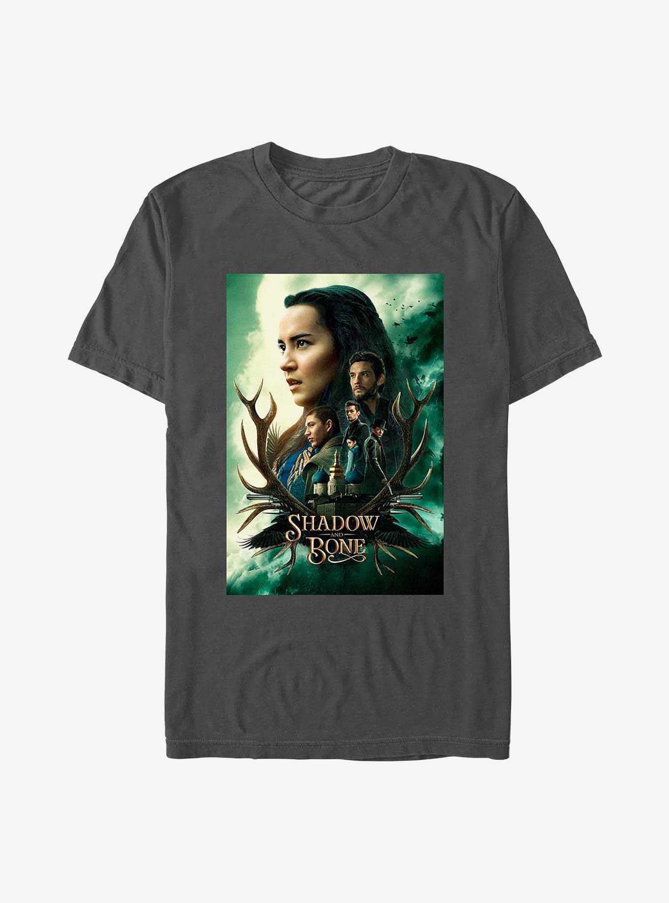 Shadow And Bone Antlers Group Poster T-Shirt, , hi-res