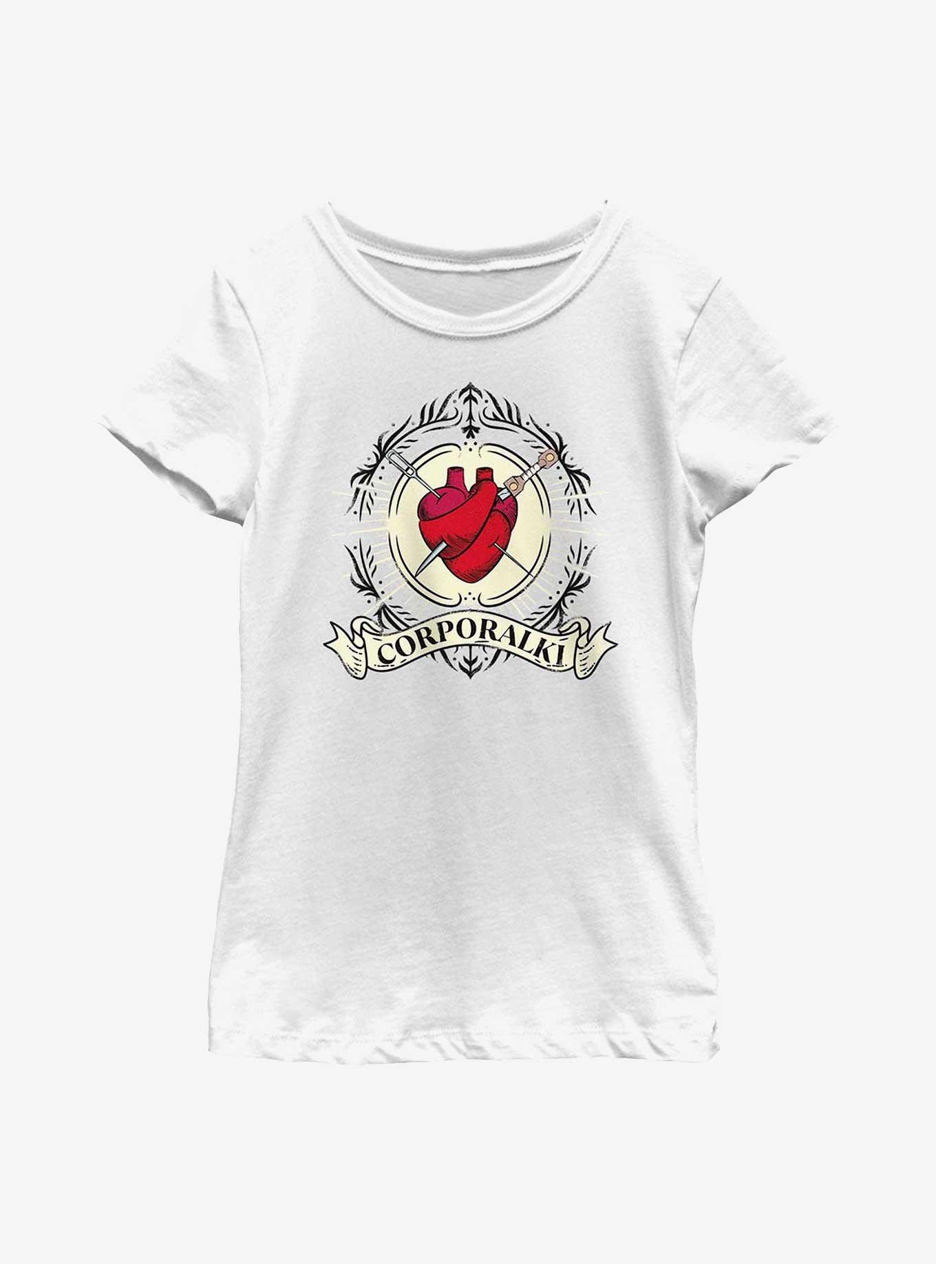 Shadow And Bone Corporalki Youth Girls T-Shirt, , hi-res