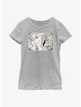 Shadow And Bone Map Youth Girls T-Shirt, ATH HTR, hi-res