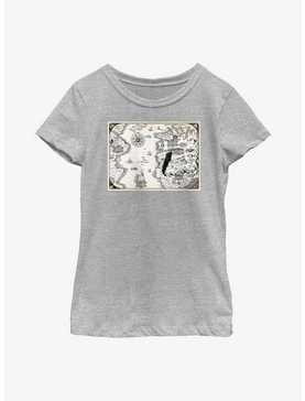 Shadow And Bone Map Youth Girls T-Shirt, , hi-res
