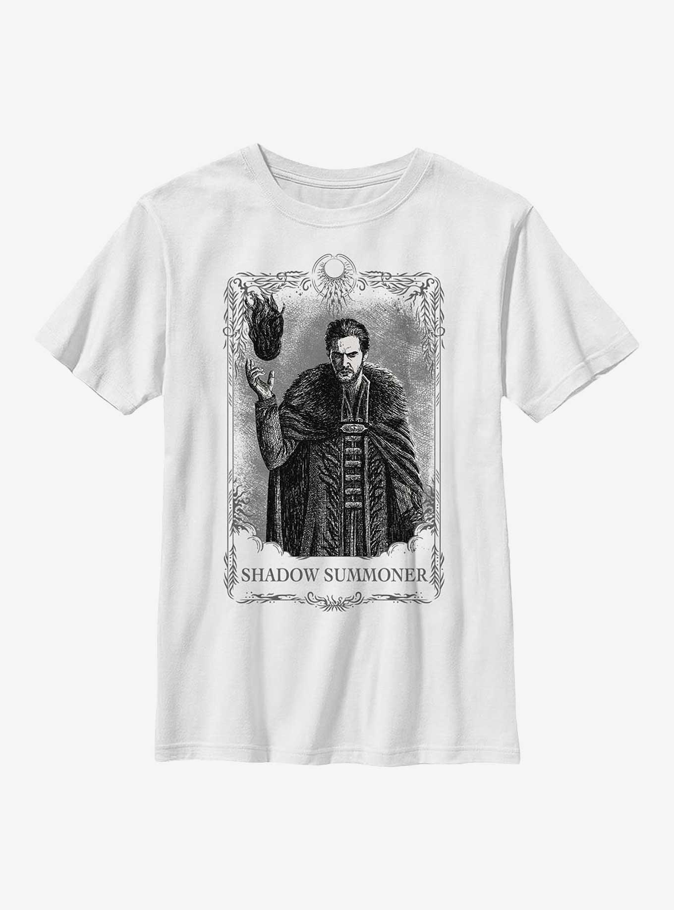 Shadow And Bone Kirigan Shadow Summoner Youth T-Shirt, WHITE, hi-res