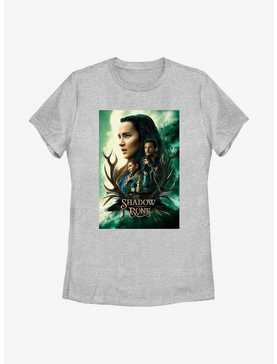 Shadow And Bone Antlers Group Poster Womens T-Shirt, , hi-res