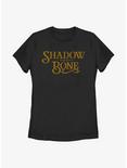 Shadow And Bone Title Logo Womens T-Shirt, BLACK, hi-res