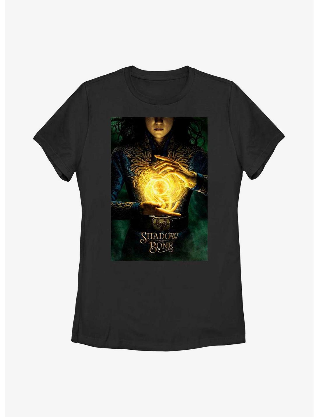 Shadow And Bone Alina Magic Poster Womens T-Shirt, BLACK, hi-res