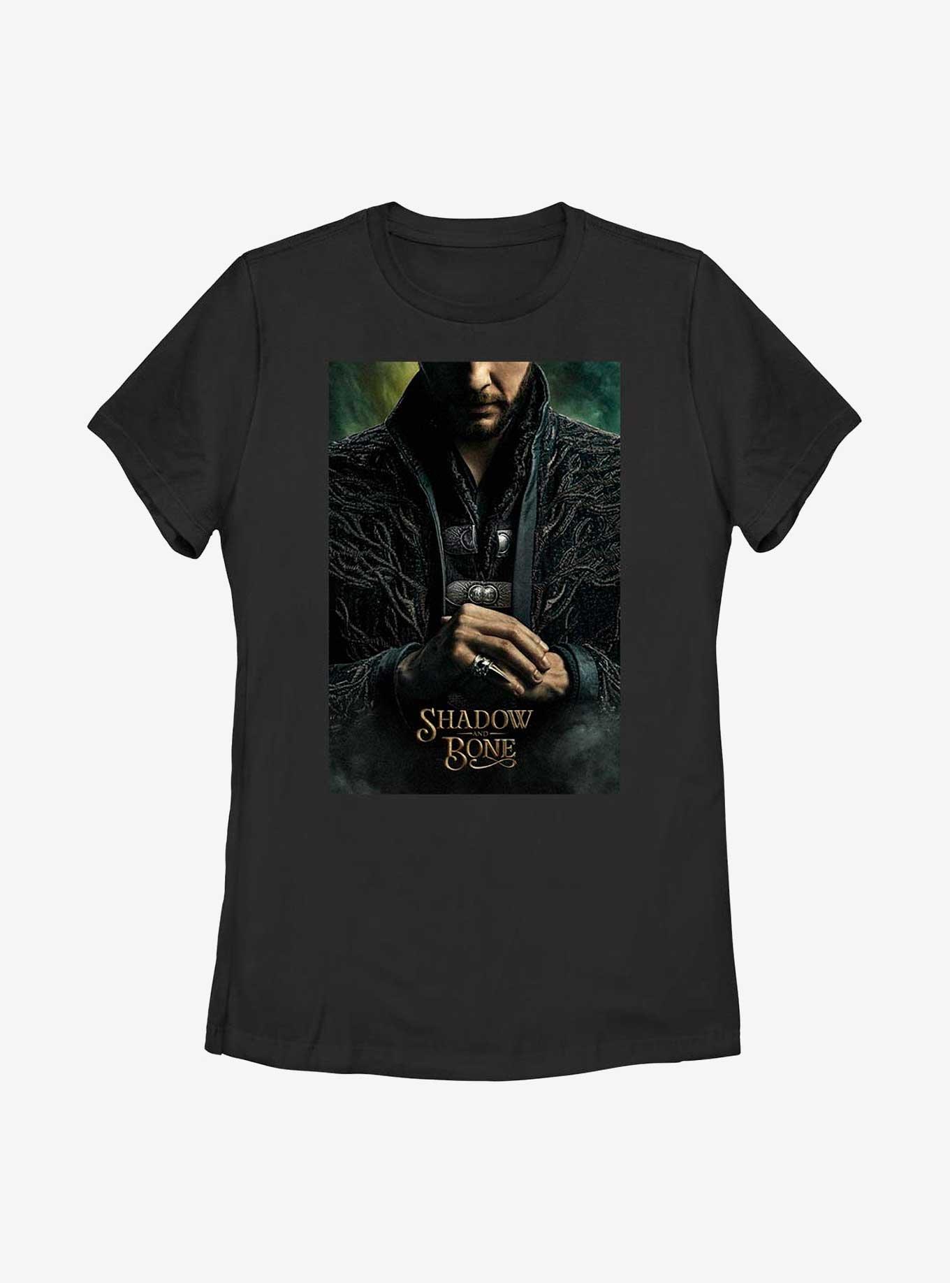 Shadow And Bone General Kirigan Poster Womens T-Shirt, BLACK, hi-res