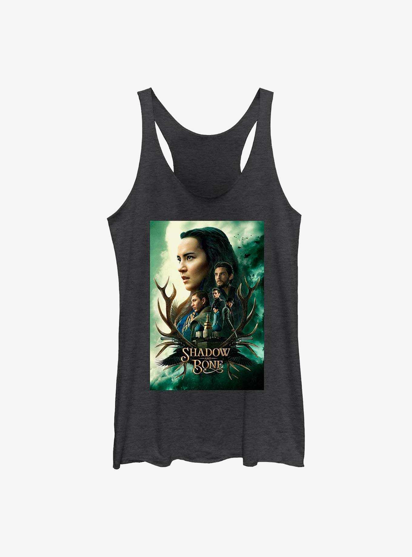 Shadow And Bone Antlers Group Poster Womens Tank Top, , hi-res