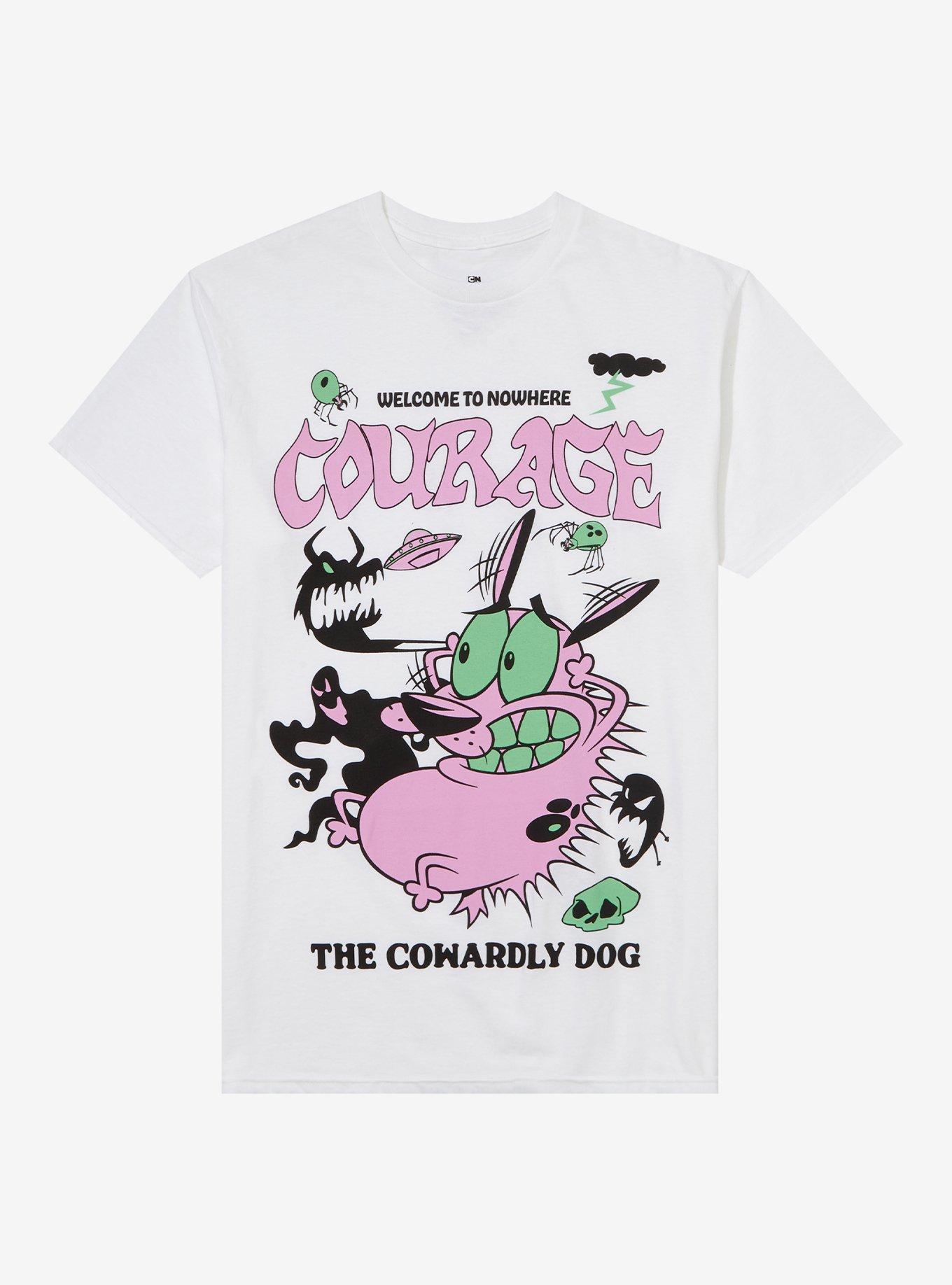 COURAGE THE COWARDLY DOG EVIL INSIDE T Shirts, Hoodies, Sweatshirts & Merch