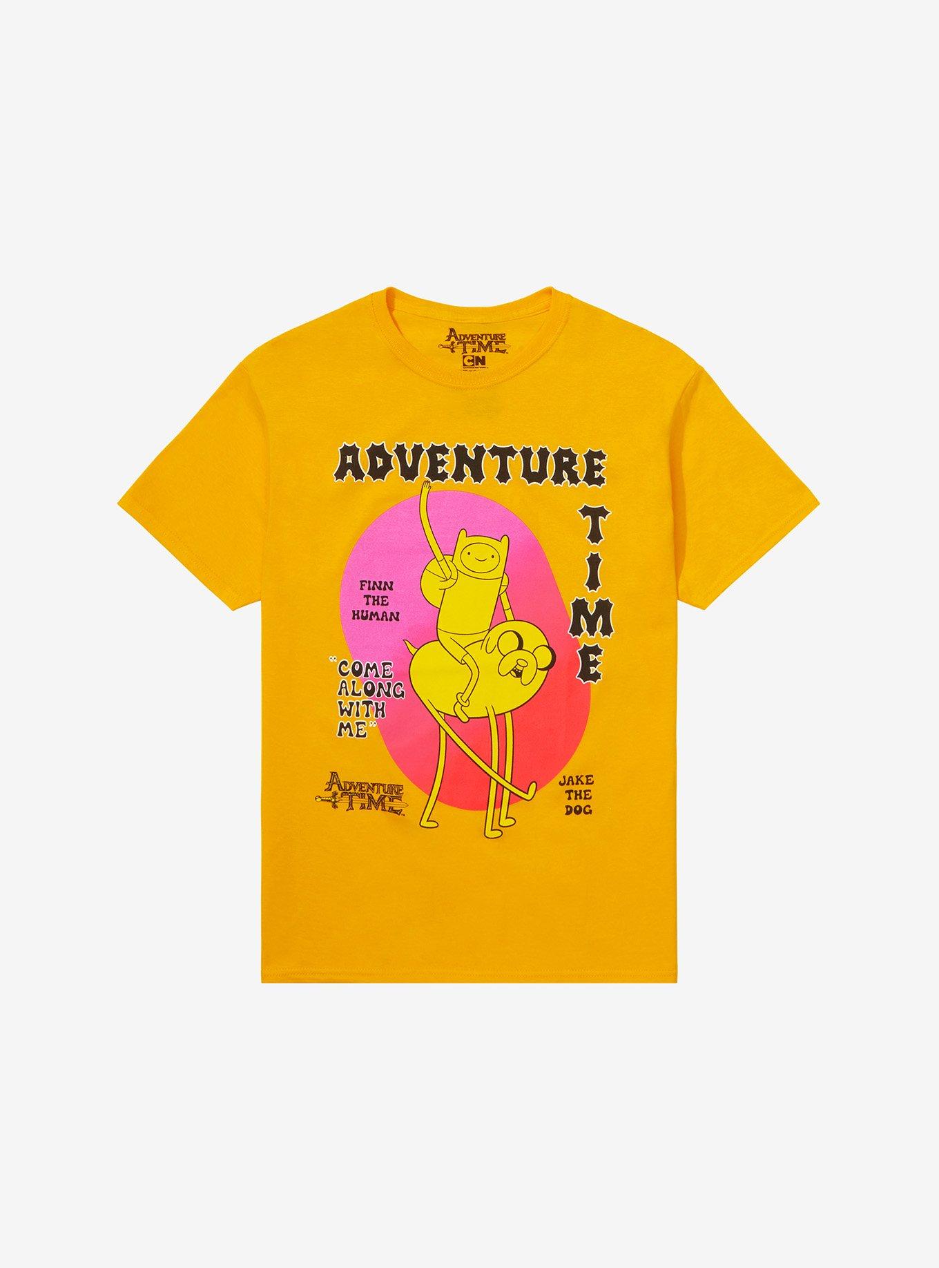 Adventure Time Finn & Jake T-Shirt, GOLD, hi-res