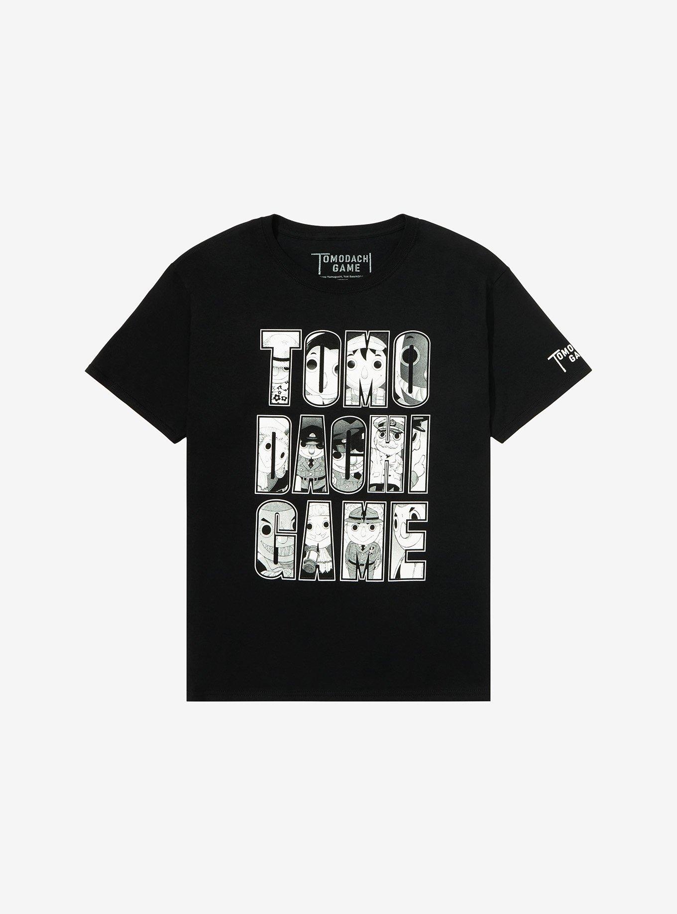 Tomodachi Game Characters T-Shirt, BLACK, hi-res