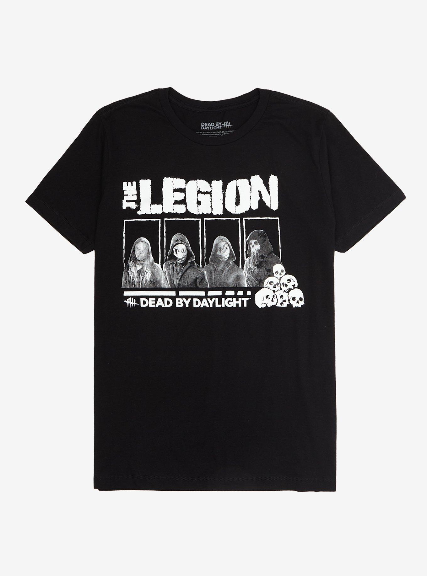 Dead By Daylight The Legion Characters T-Shirt, BLACK, hi-res