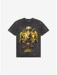 World Of Warcraft Alliance Crest Wash T-Shirt, BLACK, hi-res