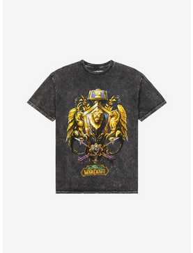 World Of Warcraft Alliance Crest Wash T-Shirt, , hi-res