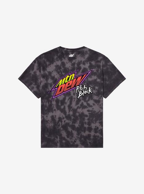 Mountain Dew Pitch Black Dark Wash T-Shirt | Hot Topic