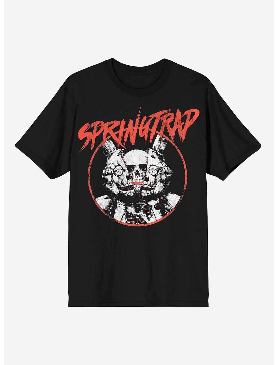 Five Nights At Freddy's Springtrap T-Shirt, BLACK, hi-res