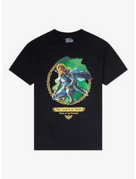 The Legend Of Zelda: Tears Of The Kingdom Link Crouching T-Shirt, , hi-res