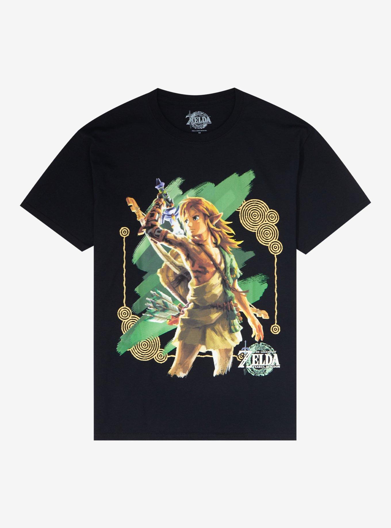 The Legend Of Zelda: Tears Of The Kingdom Link Tunic T-Shirt, BLACK, hi-res