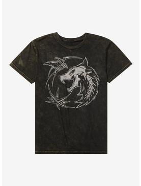 The Witcher Logo Wash T-Shirt, , hi-res