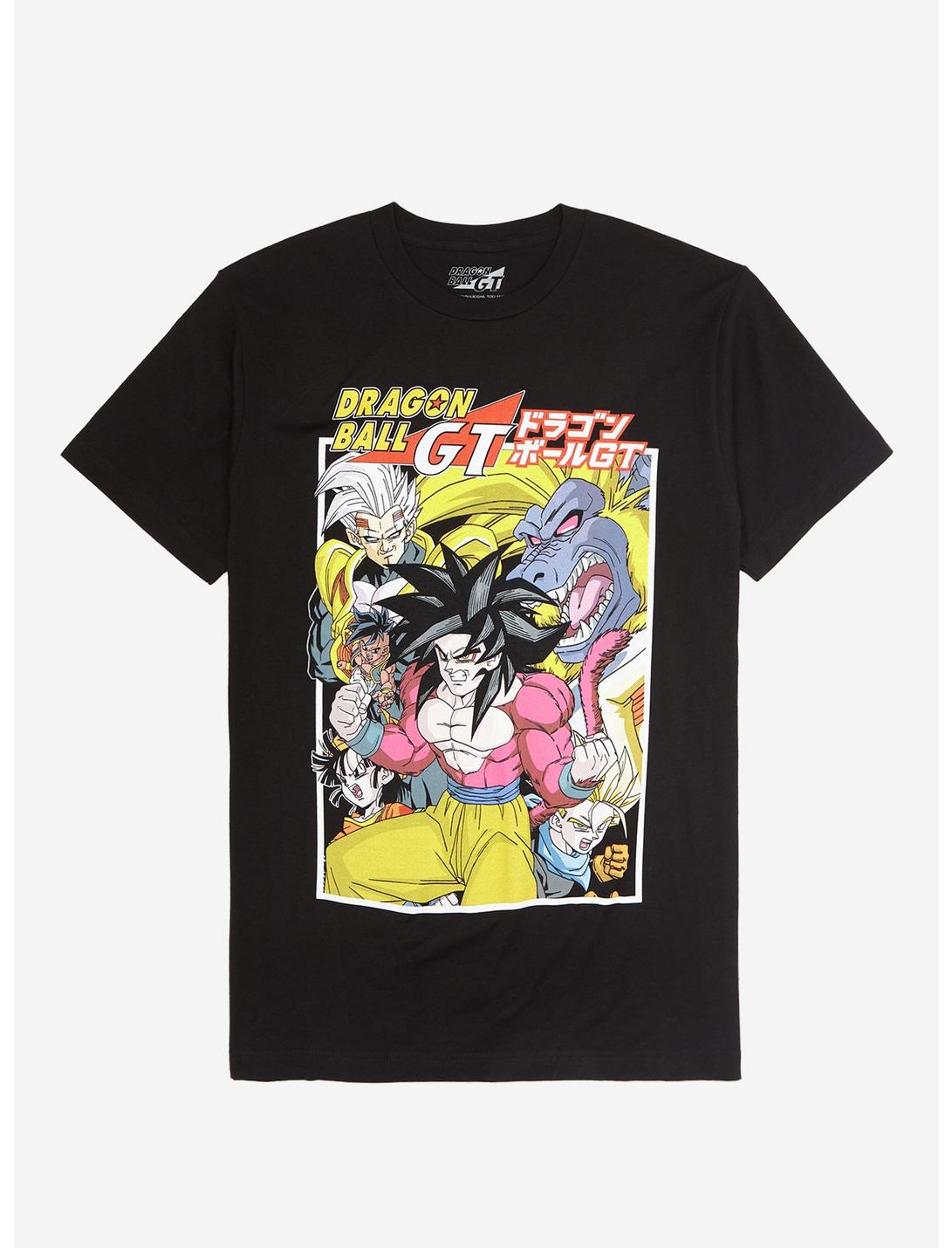 Dragon Ball GT Collage T-Shirt, BLACK, hi-res