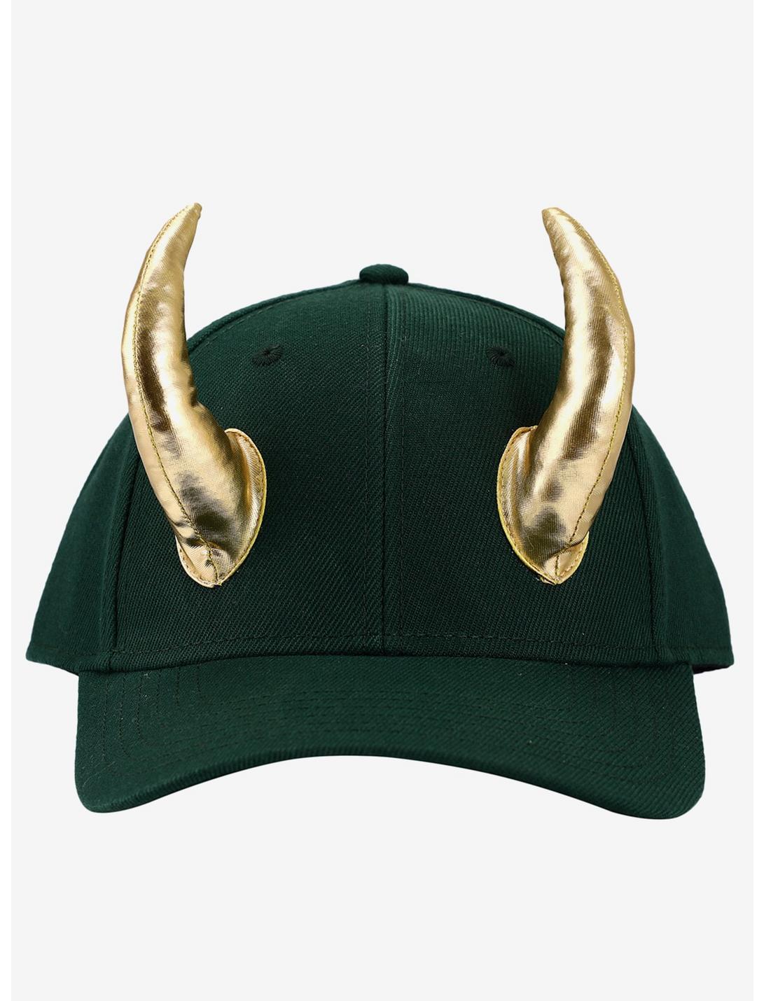 Marvel Loki 3D Horns Dad Cap, , hi-res