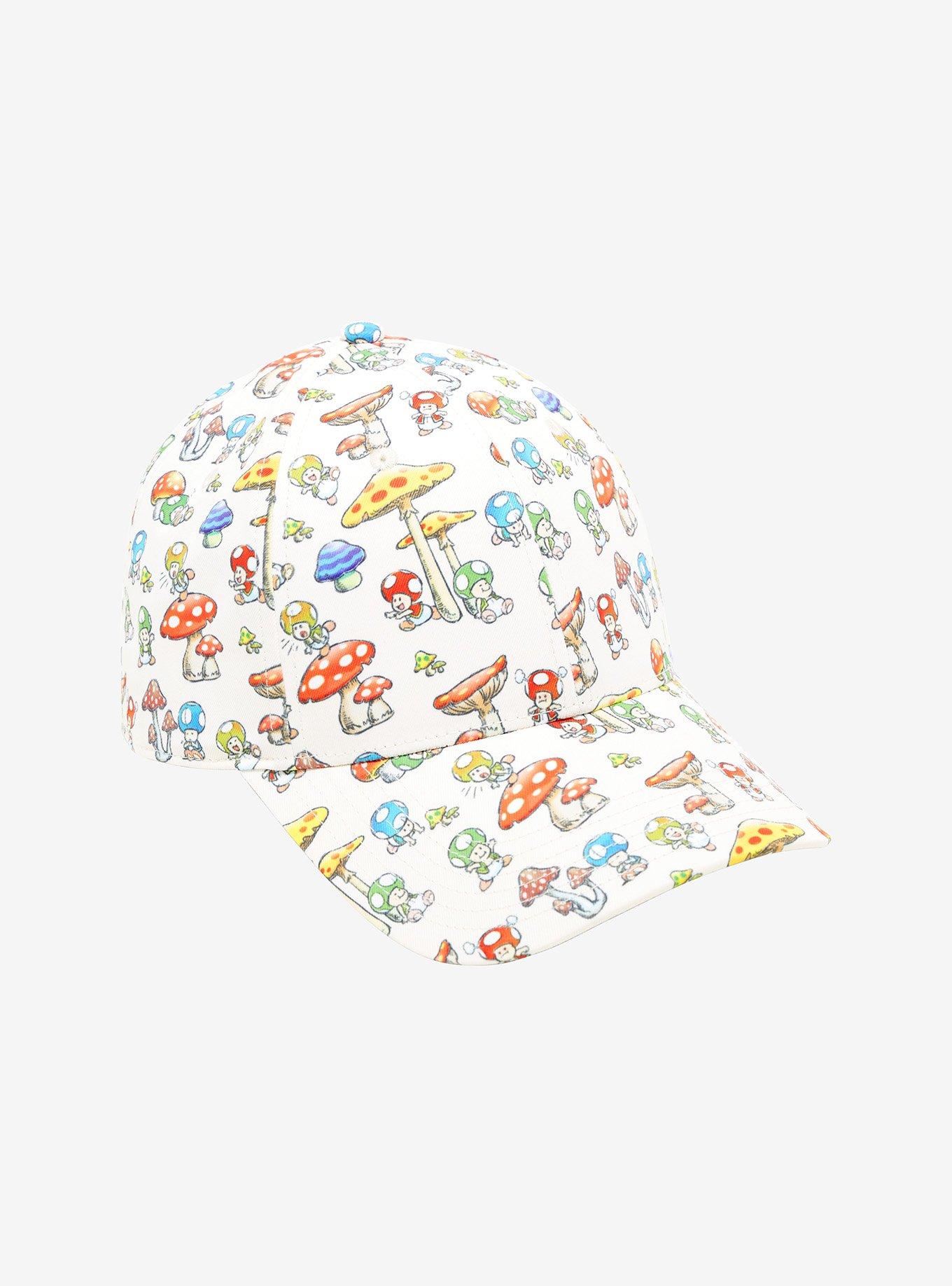 Super Mario Bros. Mushrooms & Toads Dad Cap, , hi-res