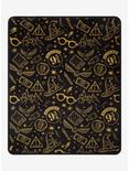 Harry Potter Icons Throw Blanket, , hi-res